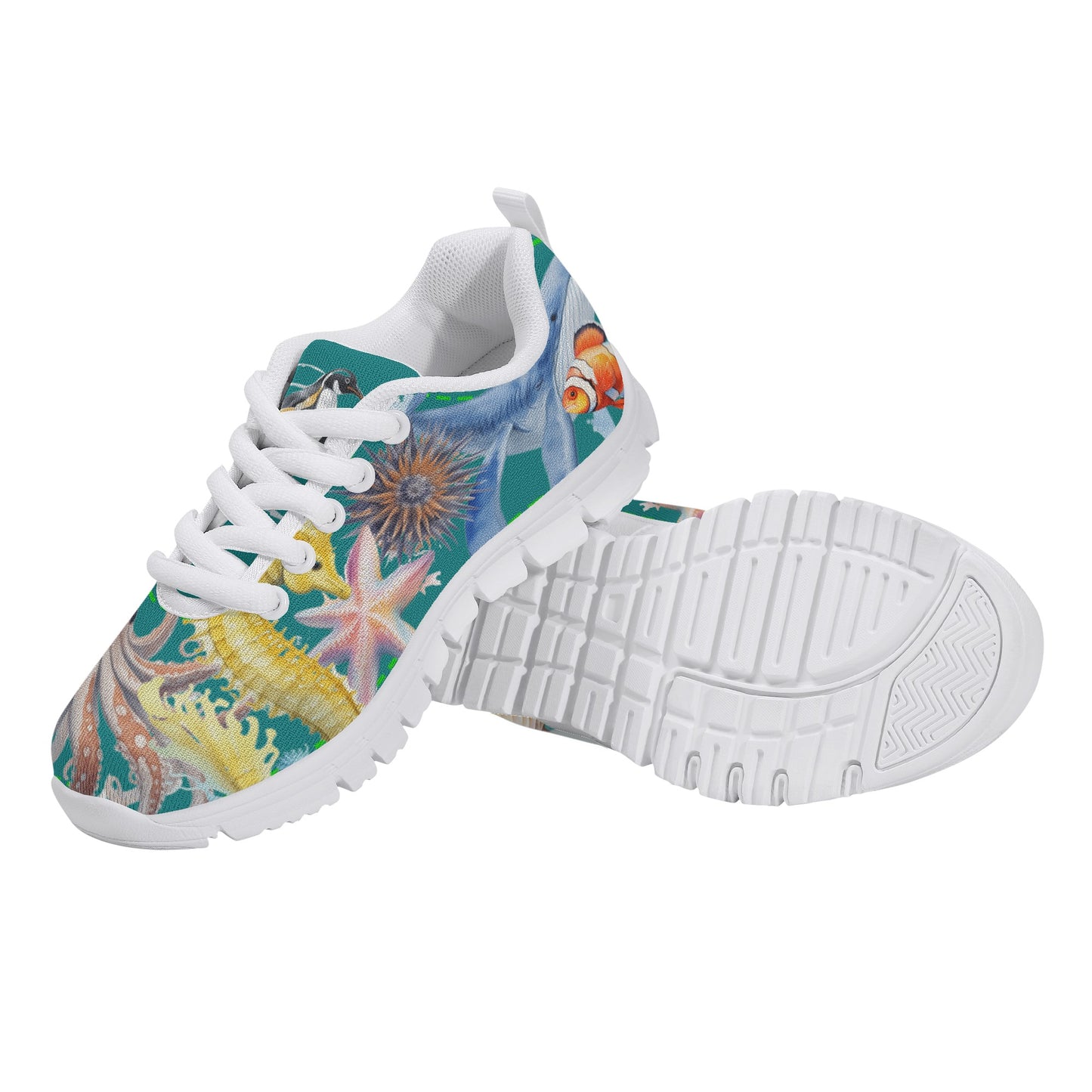 Kids Running Shoes - Under The Sea