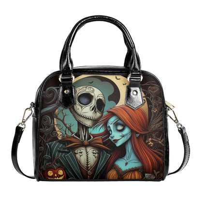 Plaid Christmas Character Nightmare Before Christmas Jack Zero NMBC Shoulder Handbag