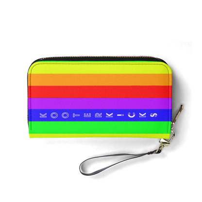 Be Kind Rainbow Pride Leather Wallet