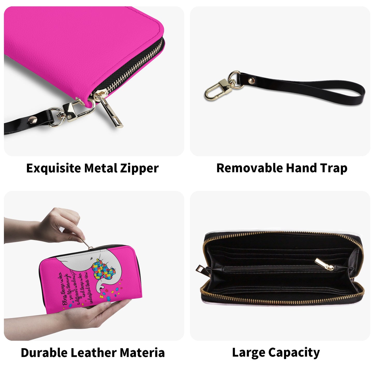 Upgraded 2.0 PU Leather Wallet