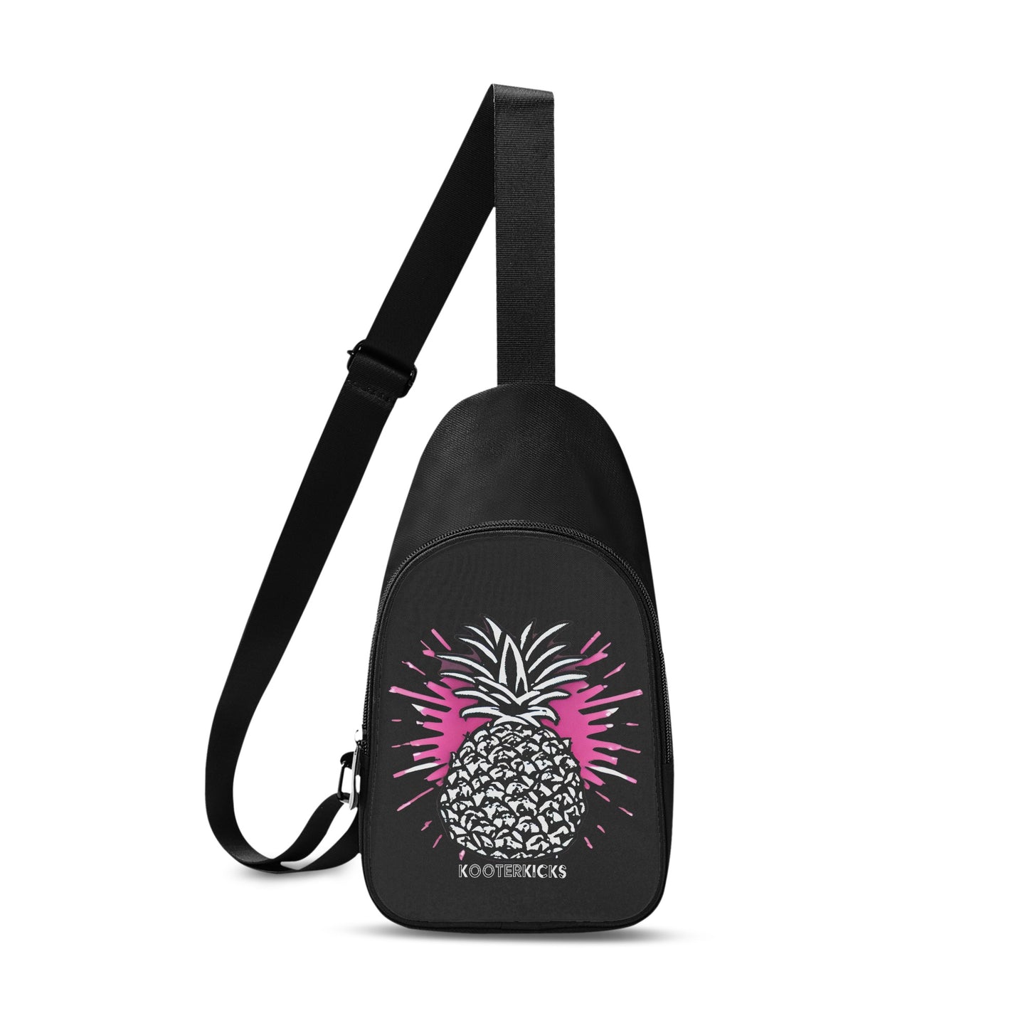 Pineapple Splat Chest Bag