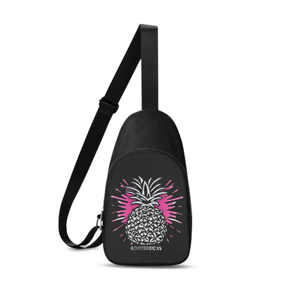 Pineapple Splat Chest Bag