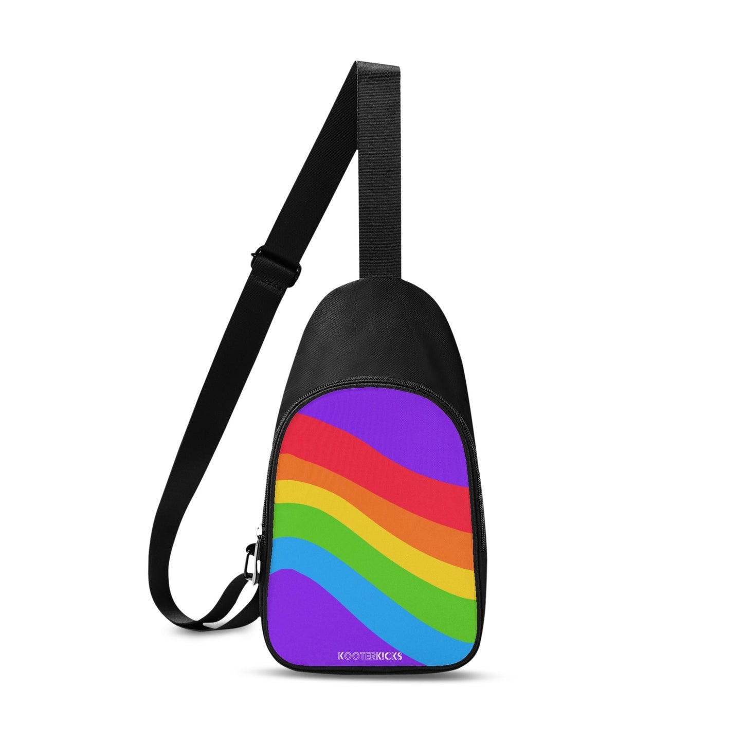 Rainbow Swirl Chest Bag