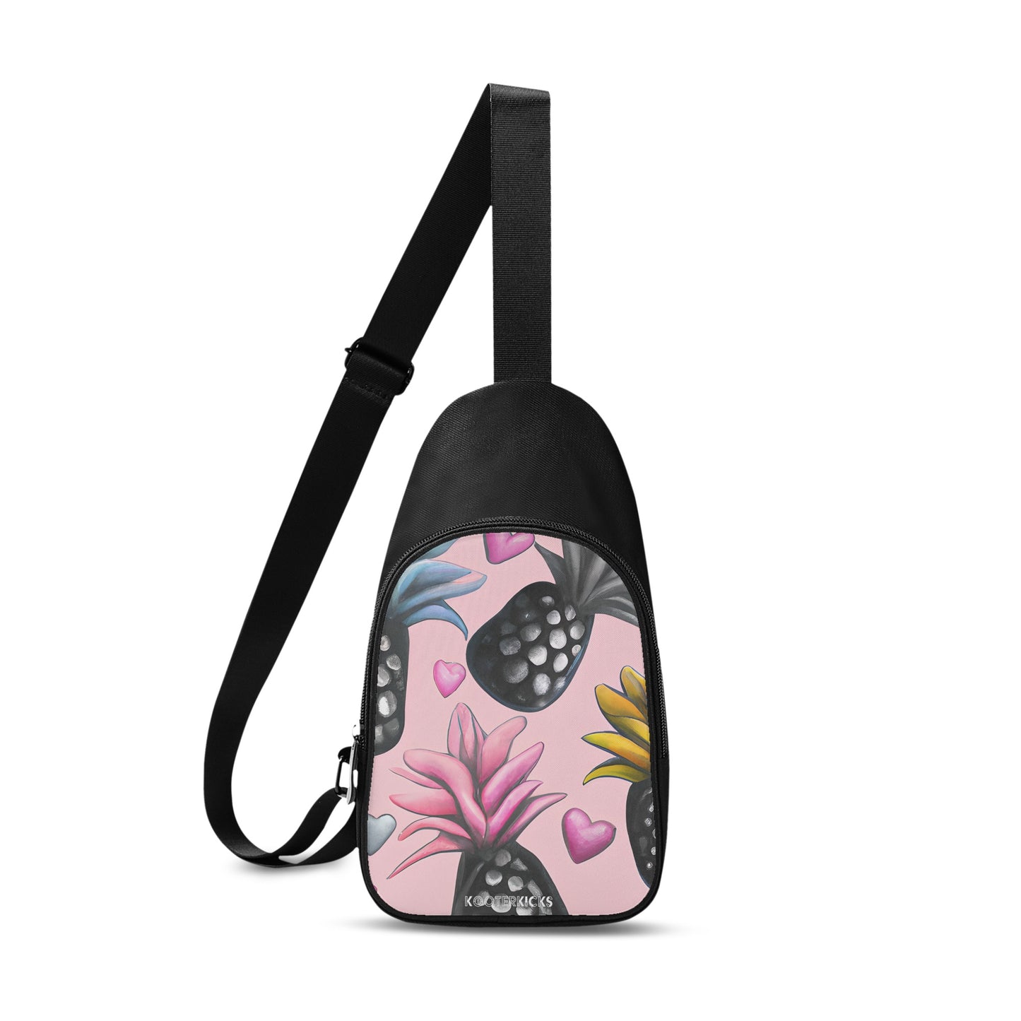 Pastel Pineapple Chest Bag