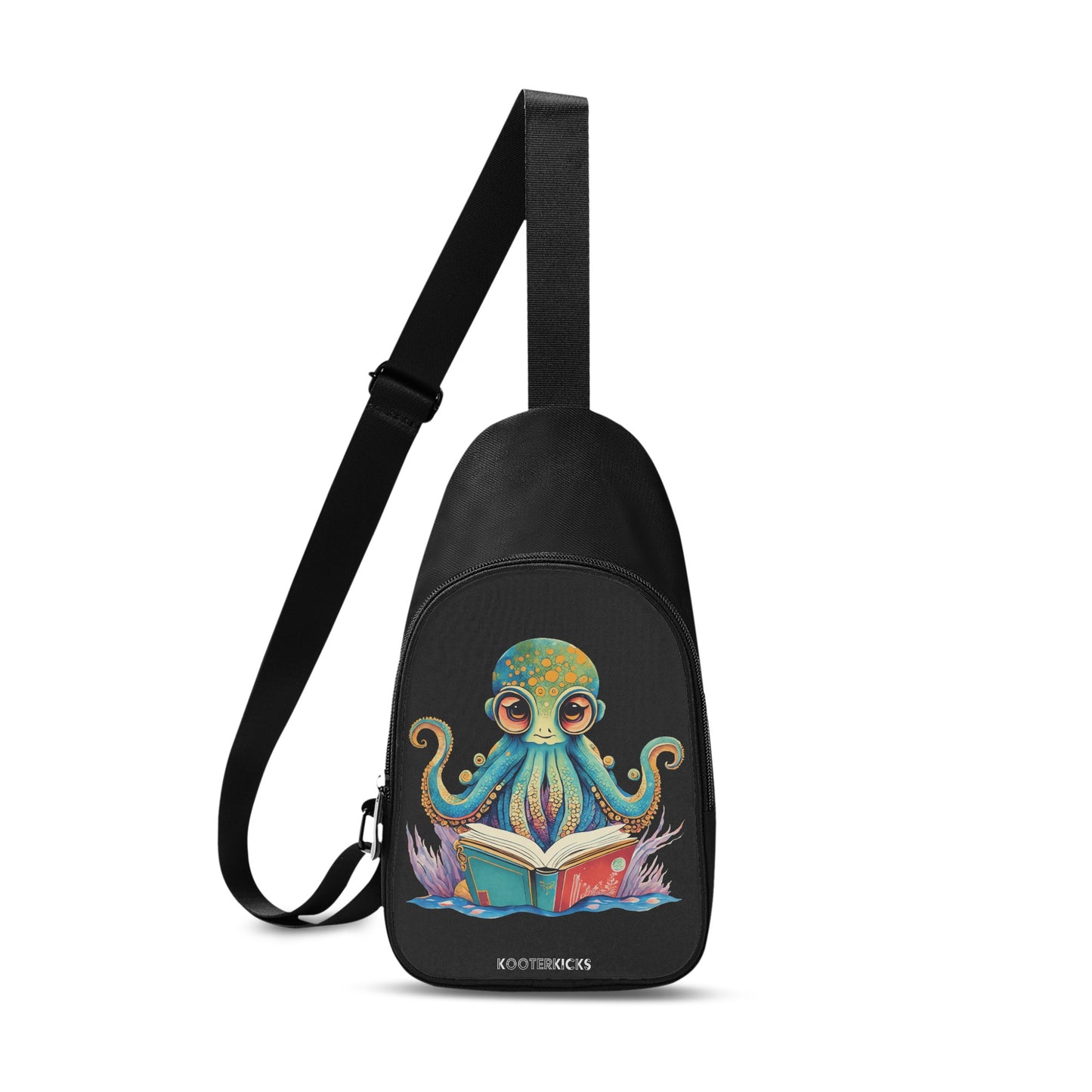 Book Nerd Octopus Chest Bag