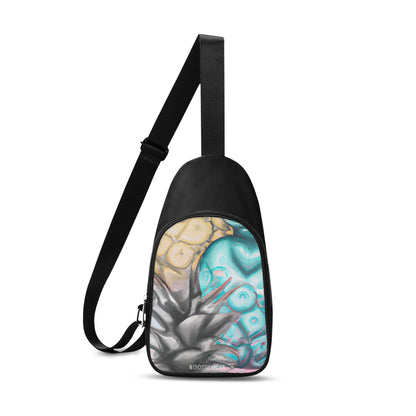 Pastel Pineapple 2 Chest Bag