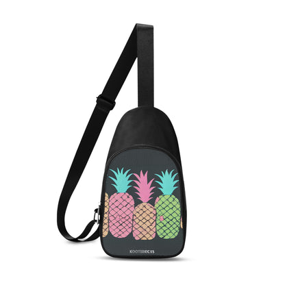 Pineapple Row Chest Bag
