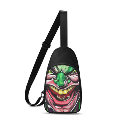 Creepy Clown Chest Bag