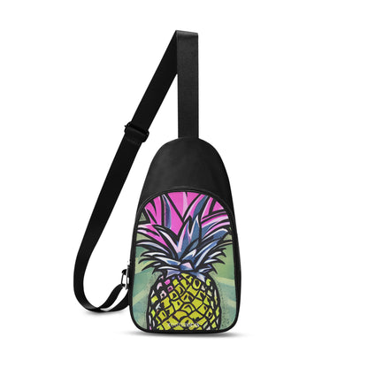 Pineapple Splash Chest Bag