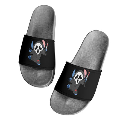 Womens Ghostface Stitch Slides