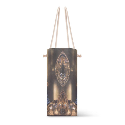 Jareth and Sarah Labyrinth Inspired Polyester Weekender Bag Travel Tote Bag