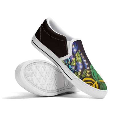 Oogie Boogie Womens Rubber Slip On Shoes