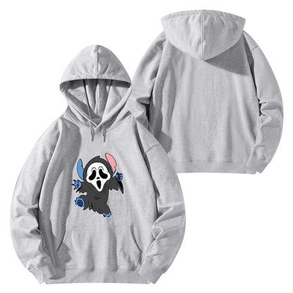 Unisex Stitch Ghostface Cotton Hoodie