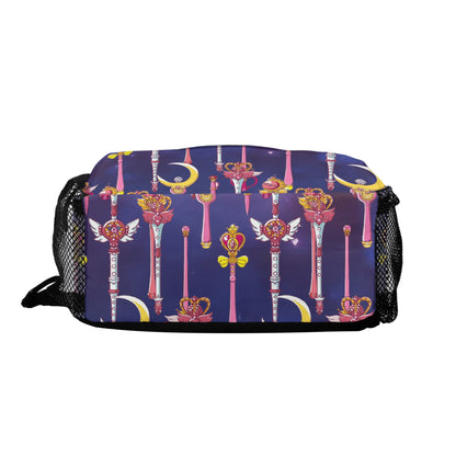 Sailor Moon Inspired Chest Crossbody Bag with Adjustable Strap