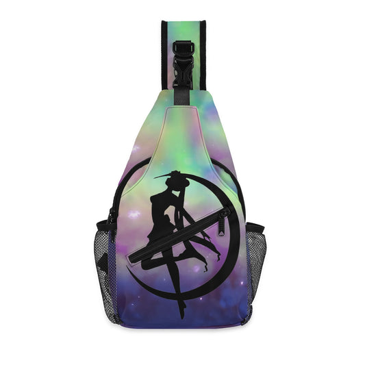 Sailor Moon Inspired Chest Crossbody Bag with Adjustable Strap