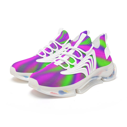 Neon Explosion Unisex Low Top Mesh Sneakers