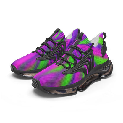 Neon Explosion Unisex Low Top Mesh Sneakers