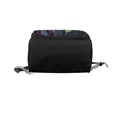 Neon Butterflies New Multi-Function Diaper Bag