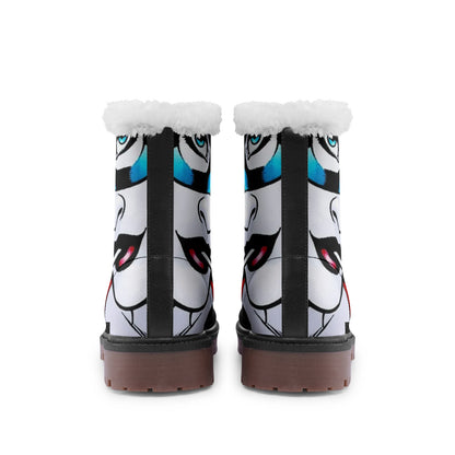 Harley Inspired Unisex Warm Lined Boots