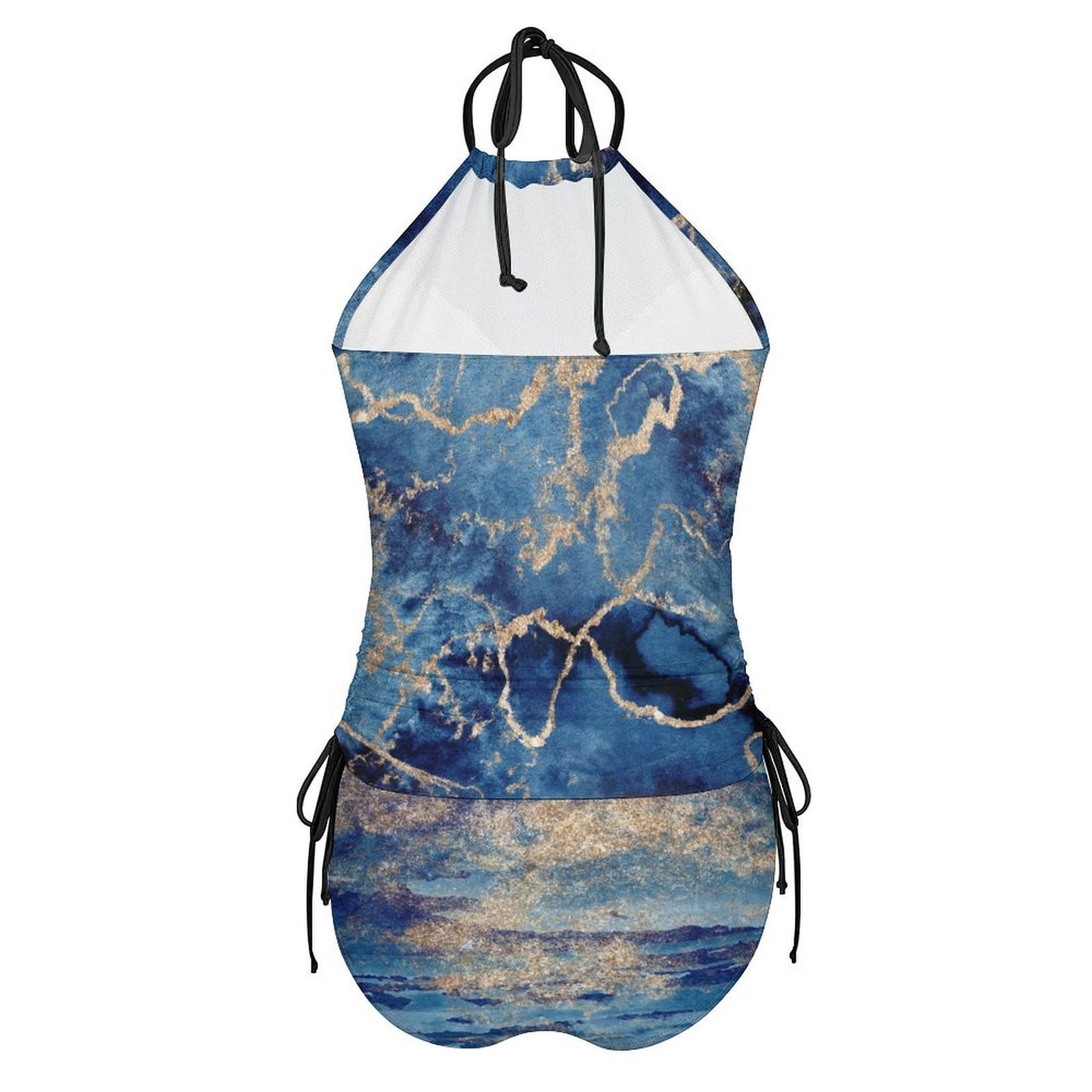 Blue Gold Bikini Tankini Swimsuit