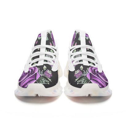 Dark Rose Unisex Low Top Mesh Sneakers