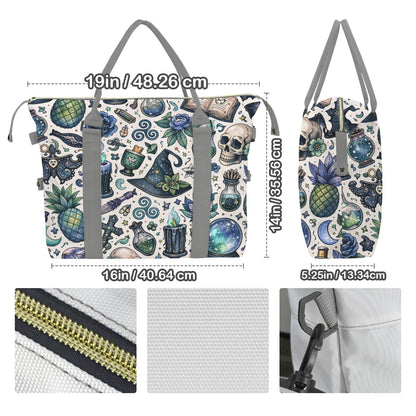 Carry-on Duffle Bag - Witchy Blues