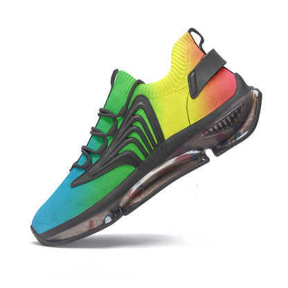 Soft Rainbow Unisex Low Top Mesh Sneakers