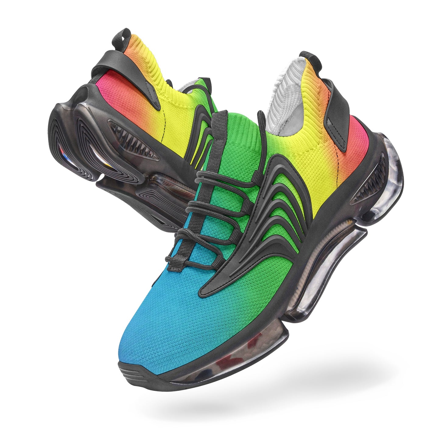 Soft Rainbow Unisex Low Top Mesh Sneakers