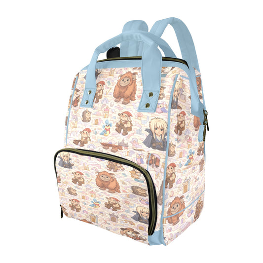 Labyrinth Pastel Multi-Function Diaper Bag-New