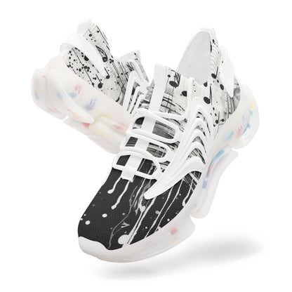 Music Drop Unisex Low Top Mesh Sneakers