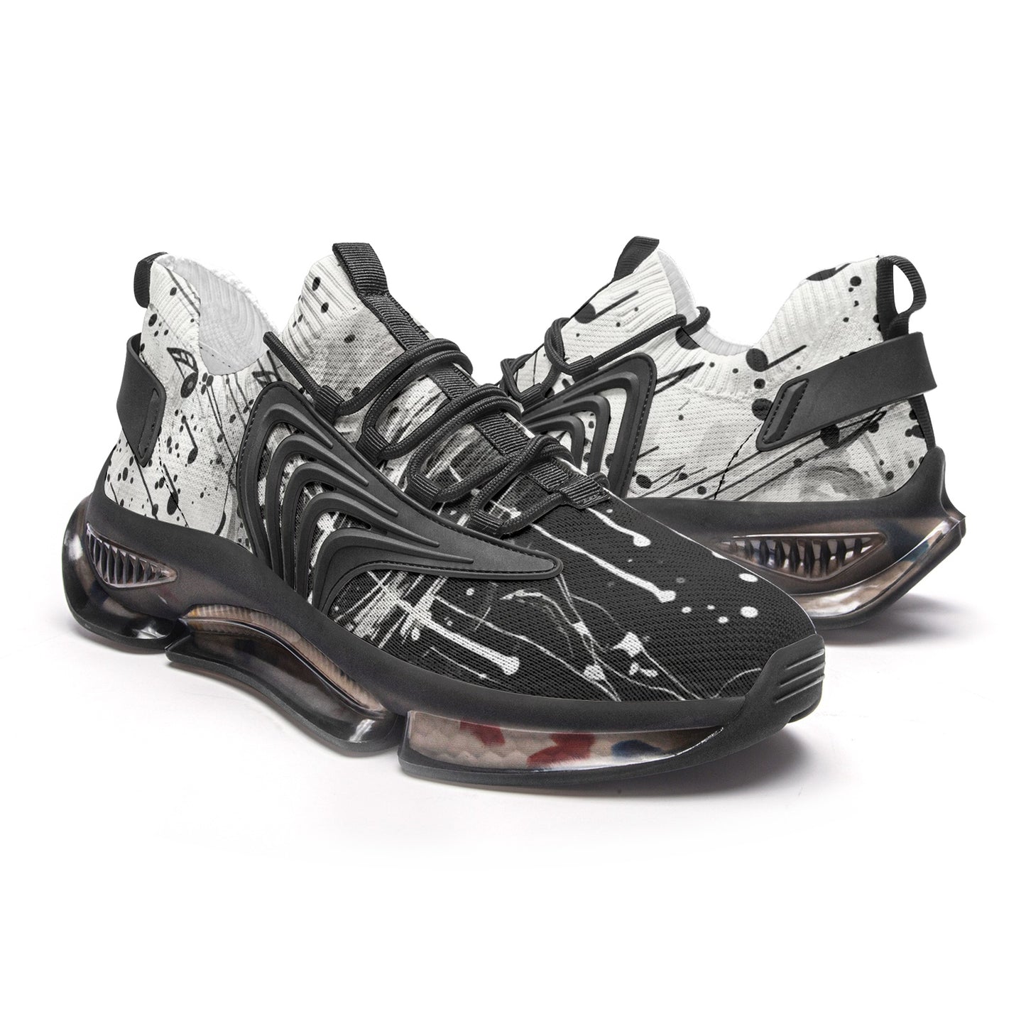 Music Drop Unisex Low Top Mesh Sneakers