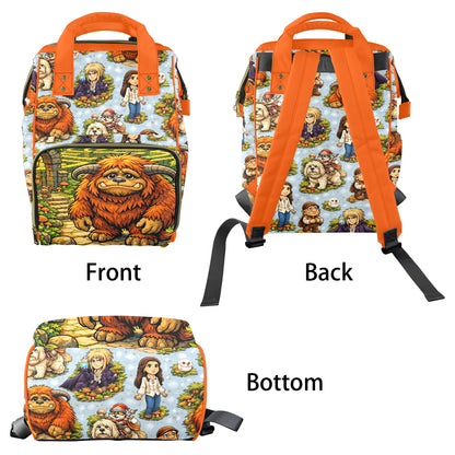 Labyrinth Ludo Multi-Function Diaper Bag-New