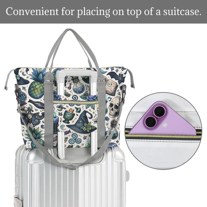 Carry-on Duffle Bag - Witchy Blues