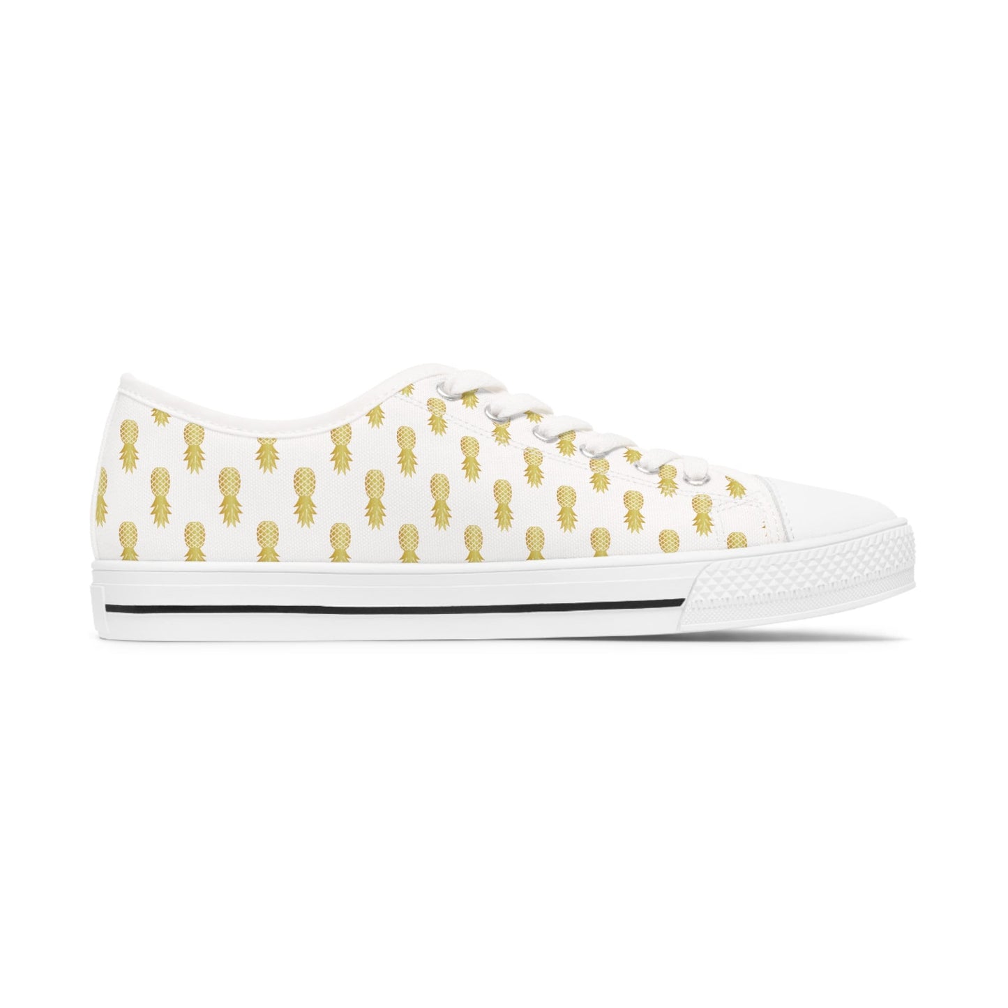 Pineapple Upside-down Low Top Sneakers