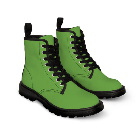 Mens Fit Pride Canvas Boots Collection - Green