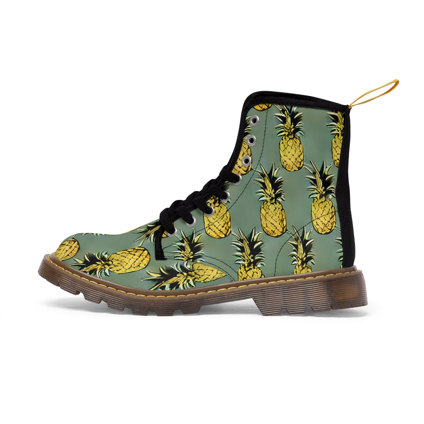 Pineapple Upsidedown Canvas Boots