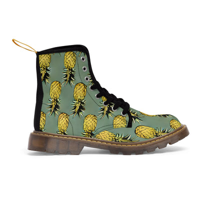 Pineapple Upsidedown Canvas Boots