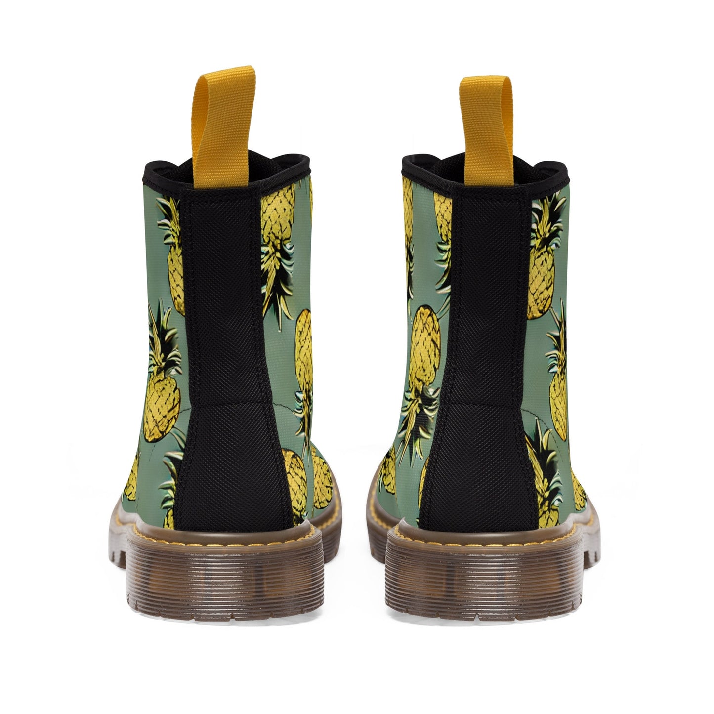 Pineapple Upsidedown Canvas Boots