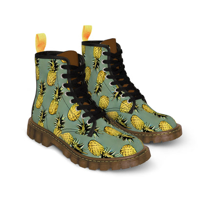 Pineapple Upsidedown Canvas Boots