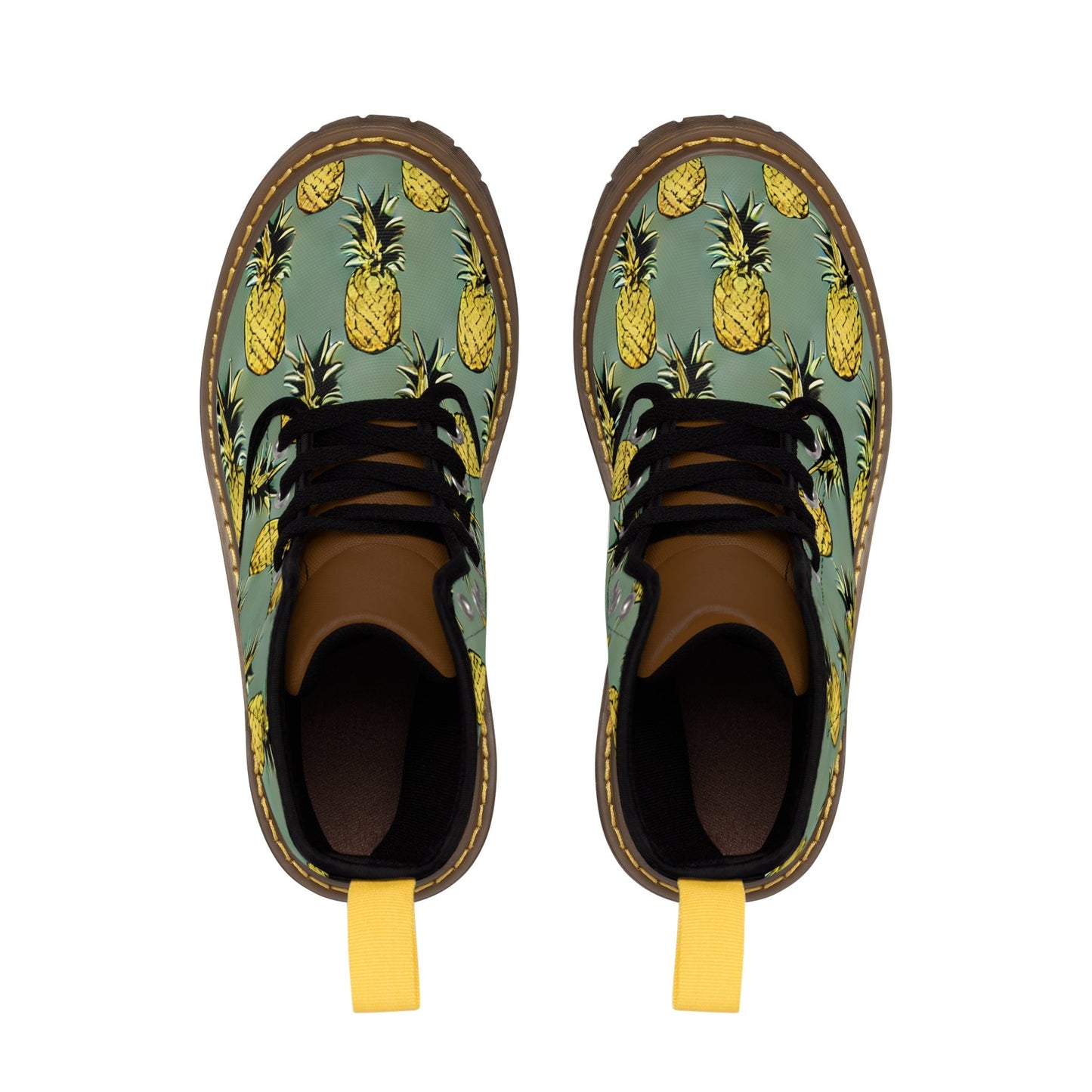 Pineapple Upsidedown Canvas Boots