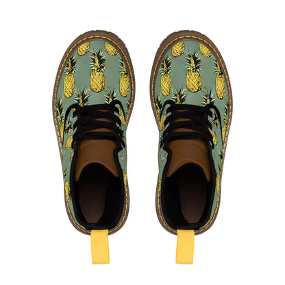 Pineapple Upsidedown Canvas Boots